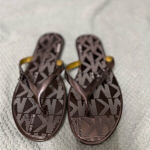Brown Flip Flop Sandals